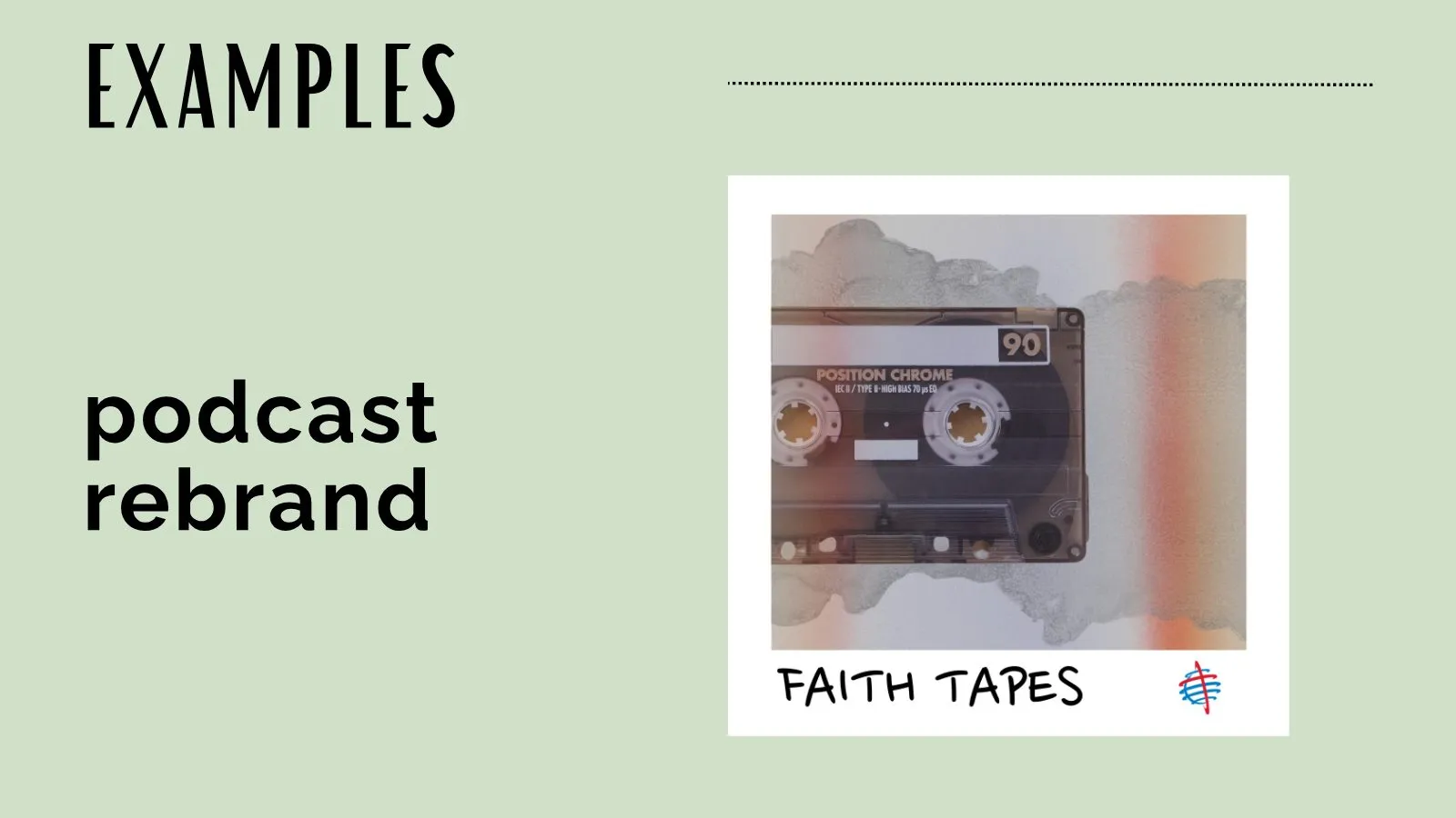 Slide 10 of Shoptalk: The AI Landscape for Baptist Creatives: EXAMPLES podcast rebrand